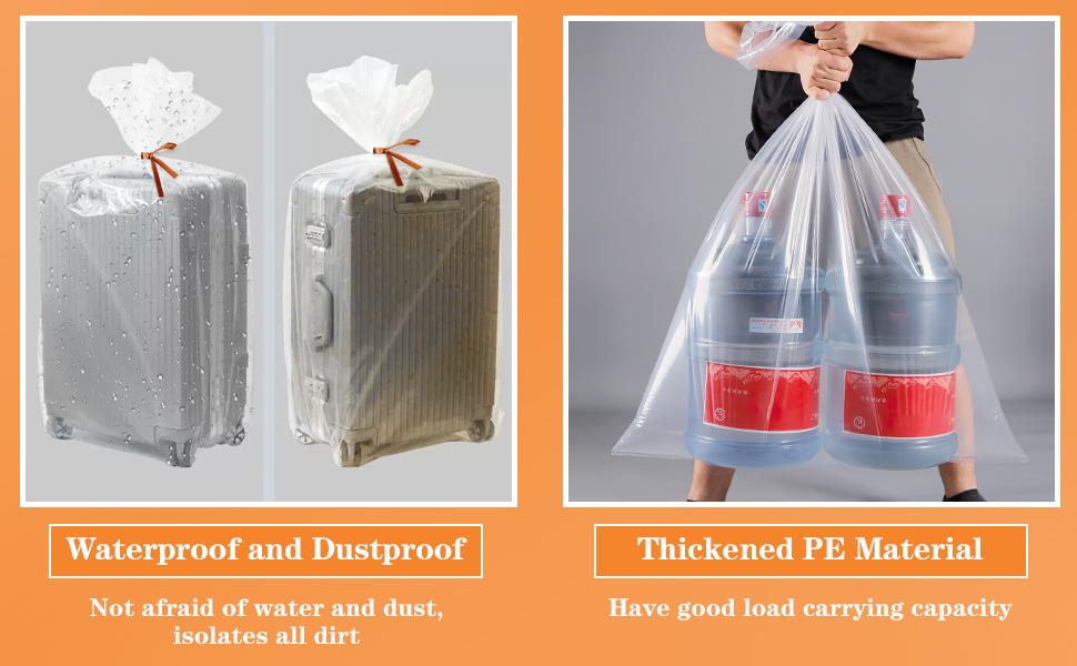 clear storage bags