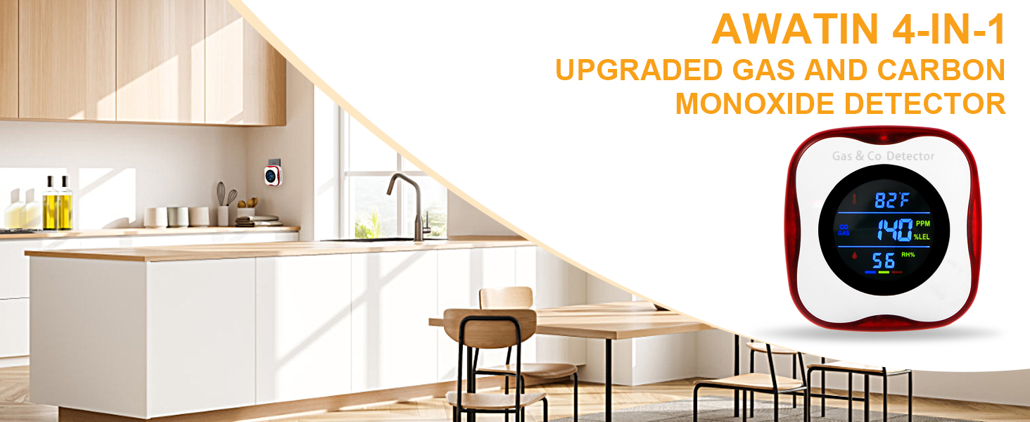 gas and carbon monoxide detector