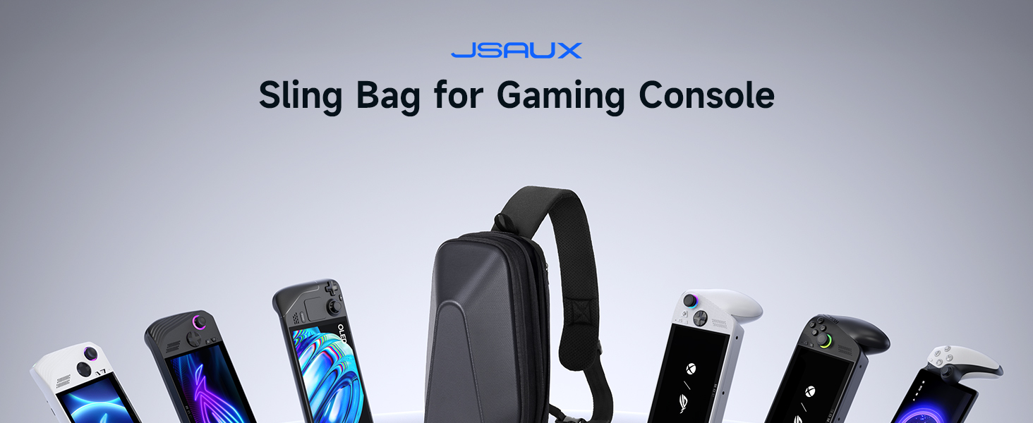 Sling Bag for Steam Deck (OLED)/ROG Xbox Ally X (2025)/Xbox Ally/ROG Ally (X)