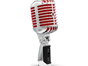 RTRO MIC CH RED