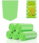 2-2.6 Gallon Trash Bags, Inwaysin Bathroom Garbage Bags, Small Trash Bags