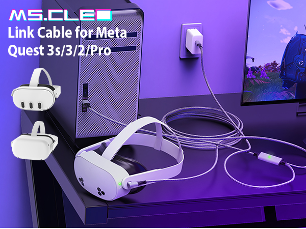 vr super long charger