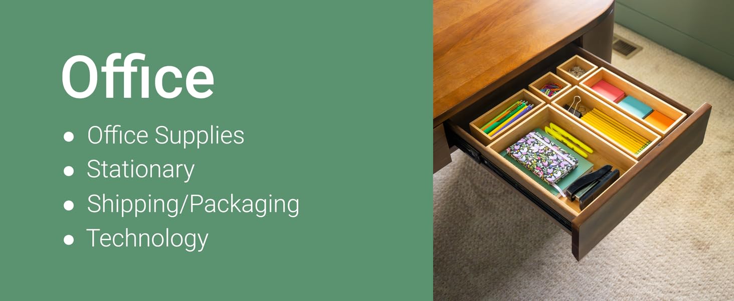 bamboo drawer organizers