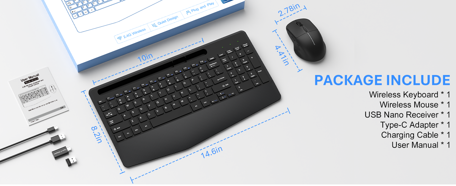 wireless mouse and keyboard