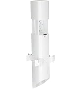 TayMac ParkPost Outdoor 1-Gang White Weatherproof in-use Power Post Enclosure PP55W, Outdoor Powe...