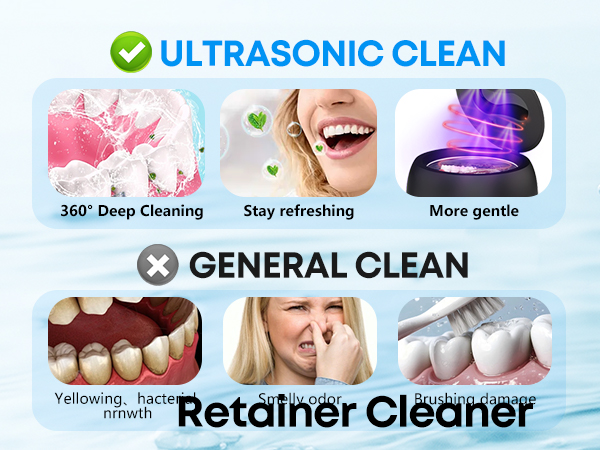 ultrasonic cleaner retainer