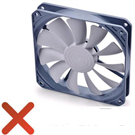 PC Case Fans Computer Cooling Fan Mount Screws