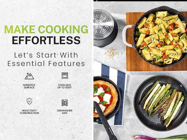 Pots and pans set nonstick cookware set nonstick frying pans kitchen cookware set