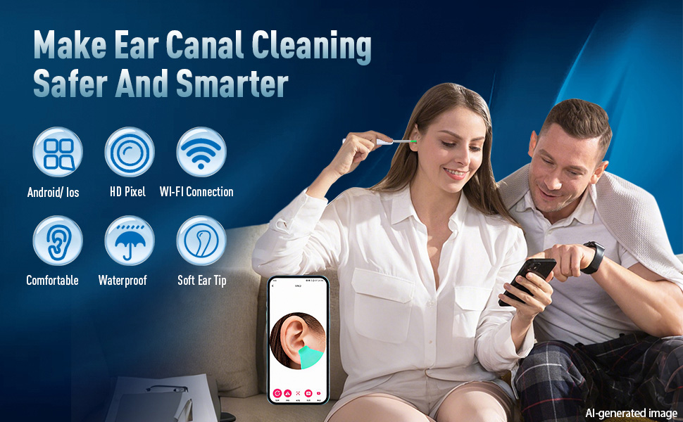 Ear Wax Removal Tool with Camera