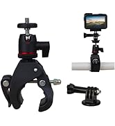 Hocoder Super Mount Clamp Motorcycle Handlebar Mount Compatible with Gopro 12 Hero 12 11 10 9 / i...