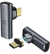 90 degree magnetic usb c adapter