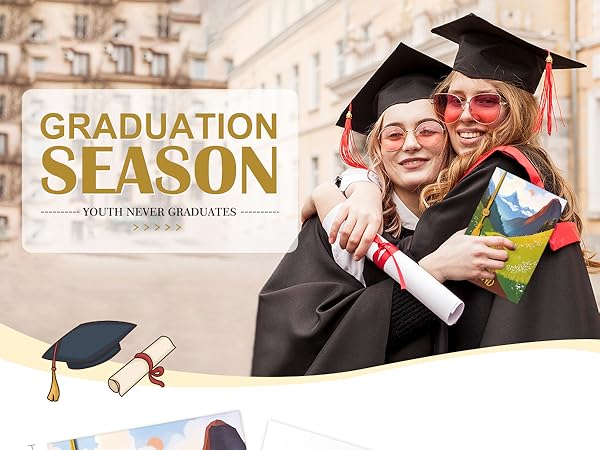 graduate from university High school graduation Graduation Cards