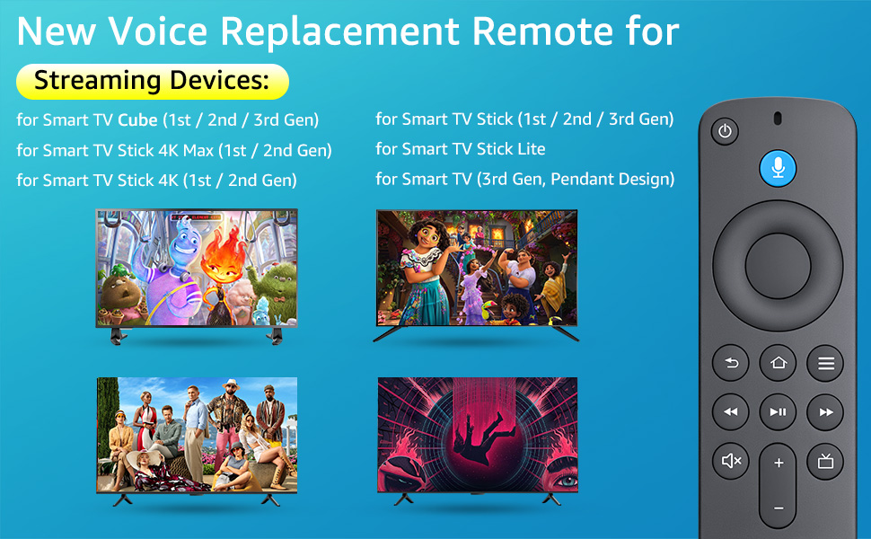 for fire stick remote control, for fire tv stick remote replacement