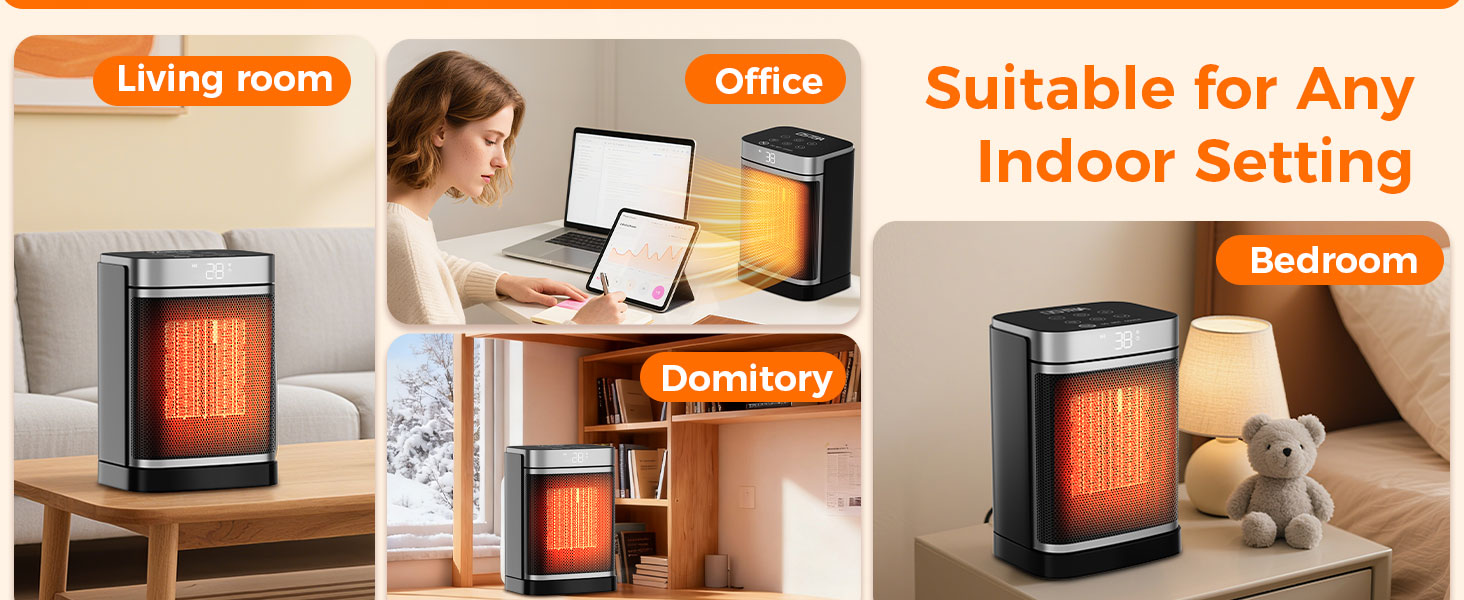 Indoor space heater