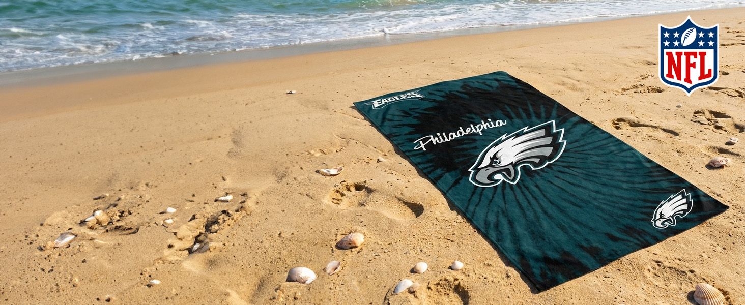 Officially Licensed NFL beach towel