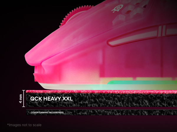 Plush and Supportive QcK Mousepad 