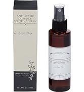 Anti-Static Laundry Scenting Spray with Essential Oils (Lavender, Lemon, Orange) (Lavender)