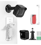 Blink Outdoor Camera Mount, 1 Pack Weatherproof Protective Housing with 360 Degree Adjustable Wal...