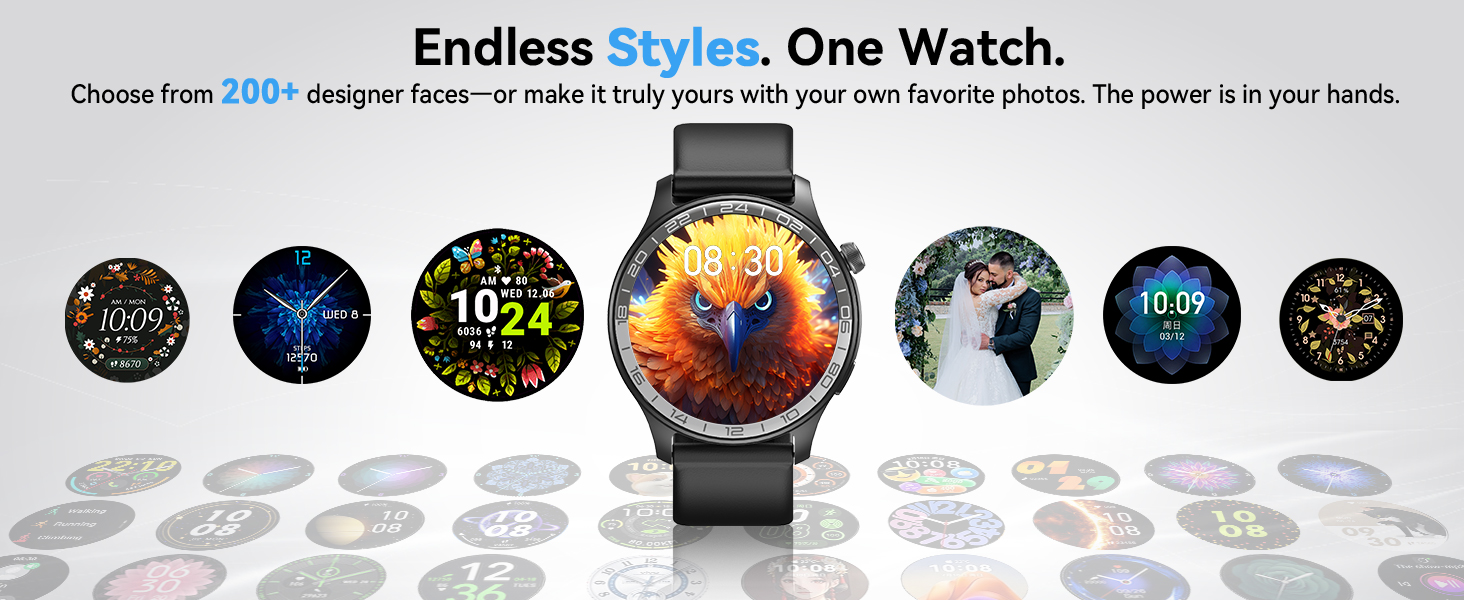 watch faces, customize your personal watch faces