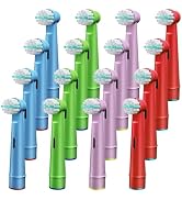 FIRIK Kids Replacement Heads, Compatible with Oral B Braun Kids Electric Toothbrush, Soft Bristle...