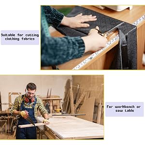 adhesive ruler tape