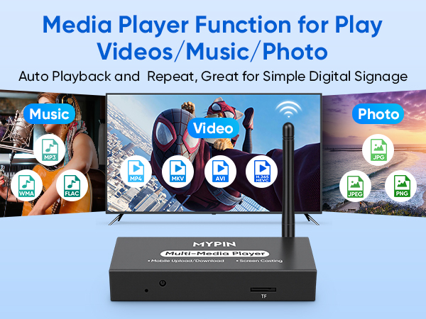 Advertising Media Player
