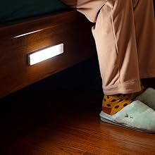 Under Cabinet Lights, Rechargeable Motion Sensor Light Indoor, Stick on LED Magnetic Closet Light