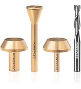 POWERTEC 73059 Spiral Router Bit and Router Subbase Centering Pin Set | Up Cut Solid Carbide CNC ...