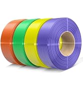 SUNLU Refill PETG Filament 1.75mm, PETG Refill 3D Printer Filament, Suitable for Bambu Lab Filame...