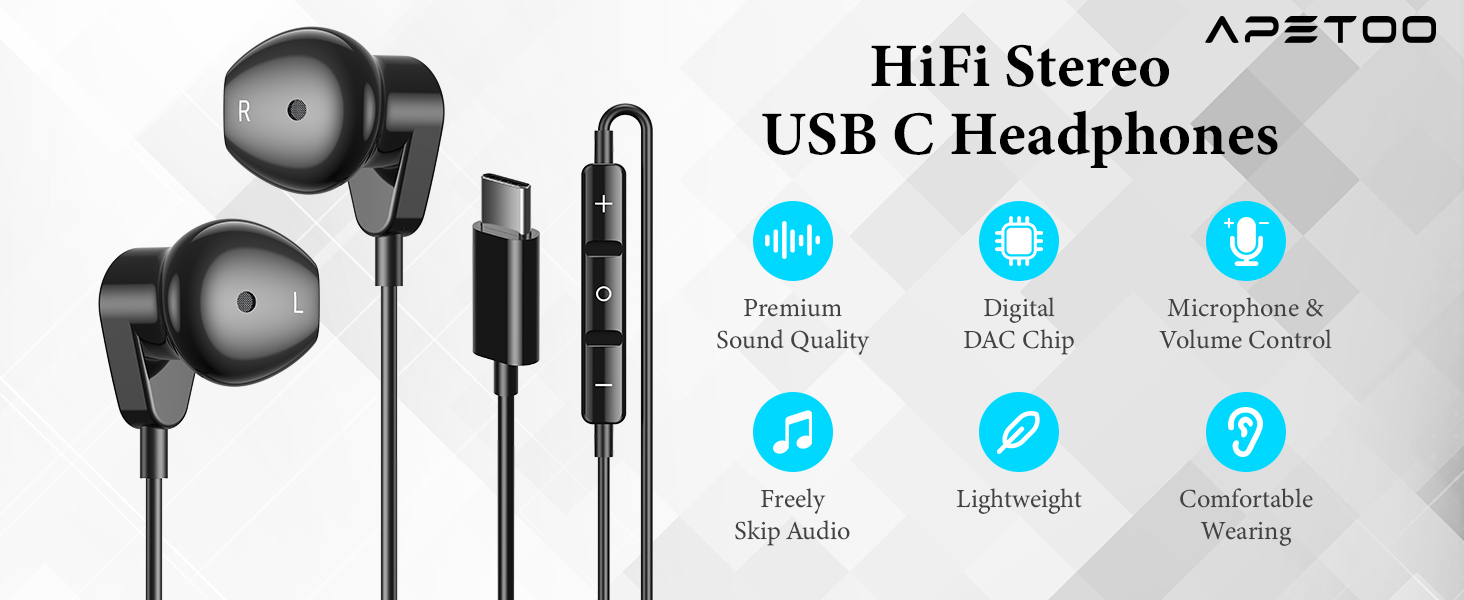 usb c headphones
