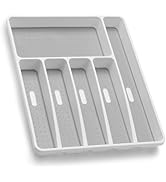 Loyareal Silverware Organizer Utensil Organizer Holder Kitchen Drawer Organizer Plastic Silverwar...