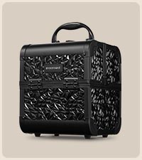 BYOOTIQUE Rolling Makeup Case Cosmetology case on wheels Makeup Artist Nail