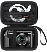 Canboc Camera Case for Canon PowerShot G7 X Mark II/ G7X Mark III Digital 4K Vlogging Camera