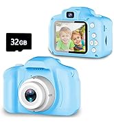Seckton Upgrade Kids Selfie Camera, Christmas Birthday Gifts for Boys Age 3-9, HD Digital Video C...