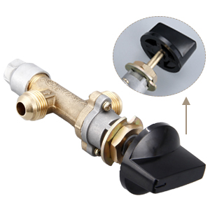 Low Pressure Propane Gas Fireplace Fire Pit Gas Control Cock Valve