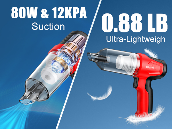 Ultra Lightweigh Cordless Vacuum Cleaner