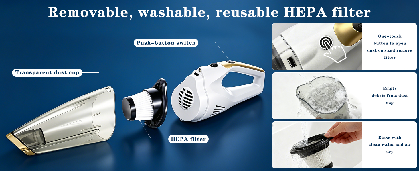 Dust Busters Cordless Rechargeable