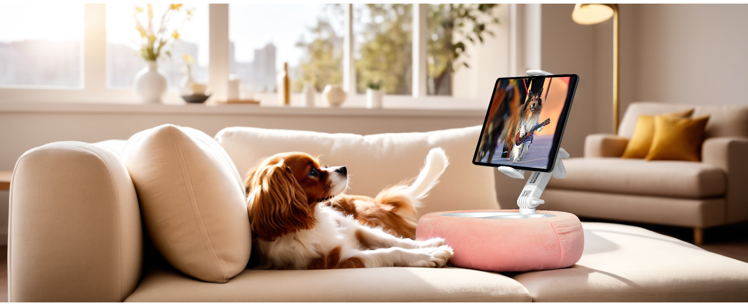 pillow stand phone holder