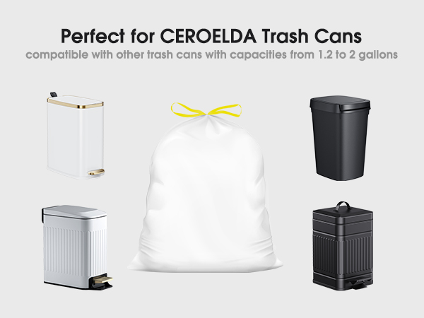 Perfect for CEROELDA Trash Cans