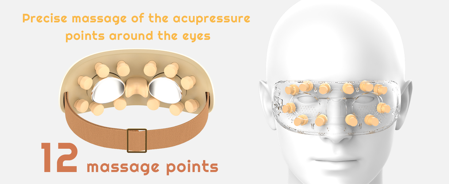 BEJA Eye Massager with Heat &amp;amp; Cooling
