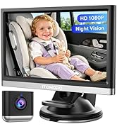 Itomoro 2026 All-New Baby Car Camera Monitor [No Glare 1080P Full HD &amp; 940NM IR Night Vision] 360...