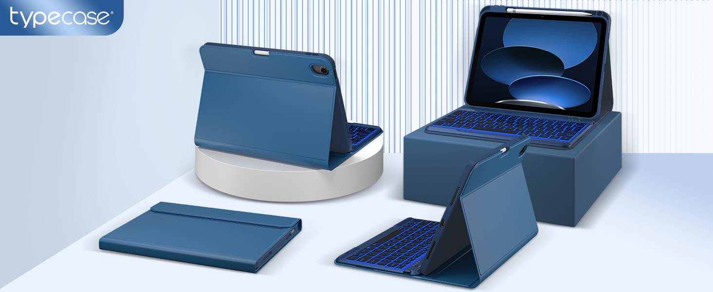 10 generations apple ipad case with keyboard