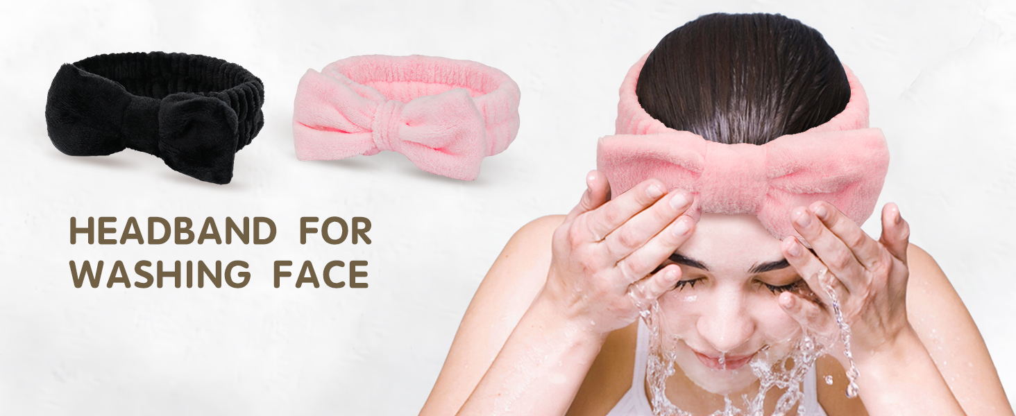 headband for washing face