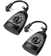 DEWENWILS Outdoor Timer HODT11E