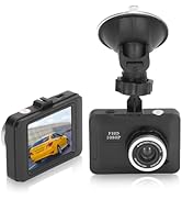 Dash Cam, 1080P Full Smart Dash Camera Dash Cam Front Rear Camera with Motion Detection, Loop Rec...