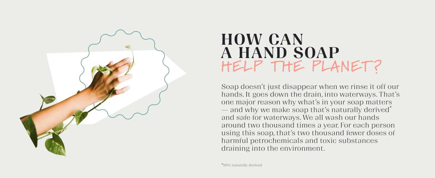 How can hand soap help the planet?