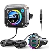 bluetooth fm transmitter car adapter