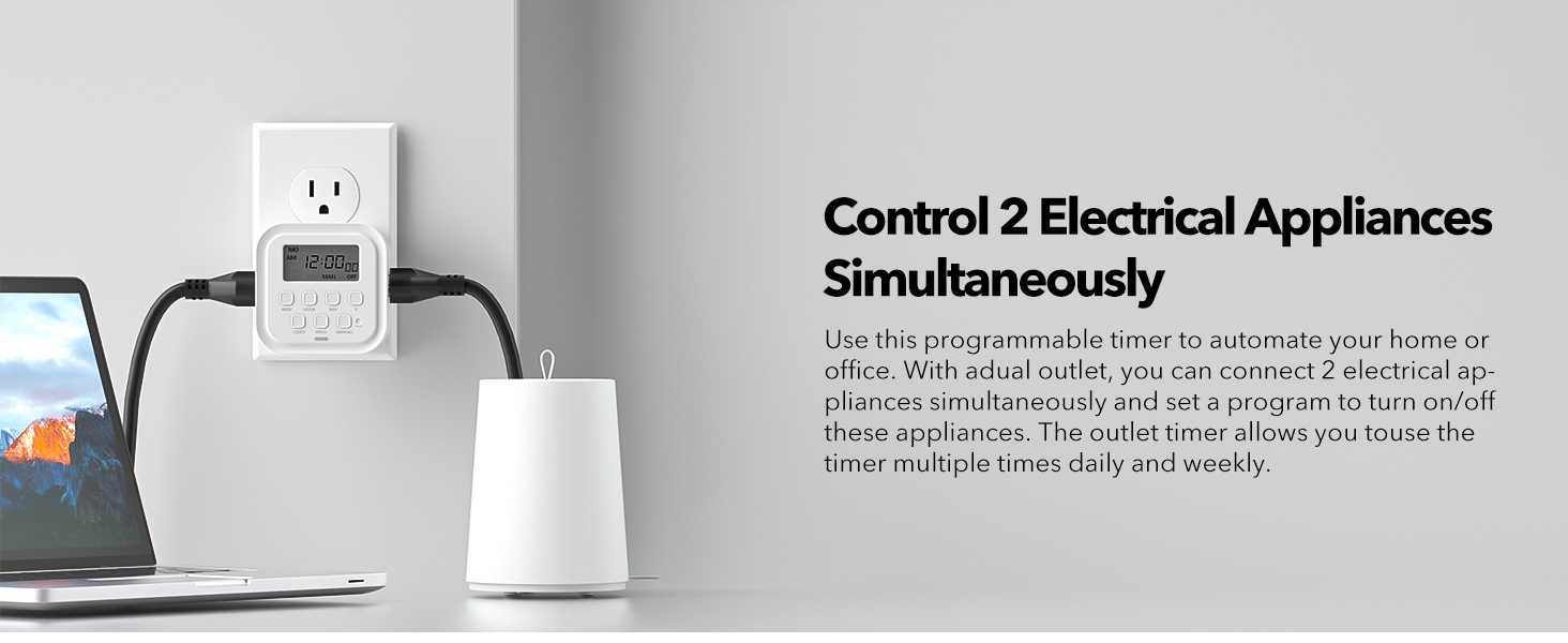 2 Grounded Outlets