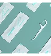 Individually Wrapped Dental Floss Picks-50 Count Professional Shred Rrsistant Flossers-Best Tooth...