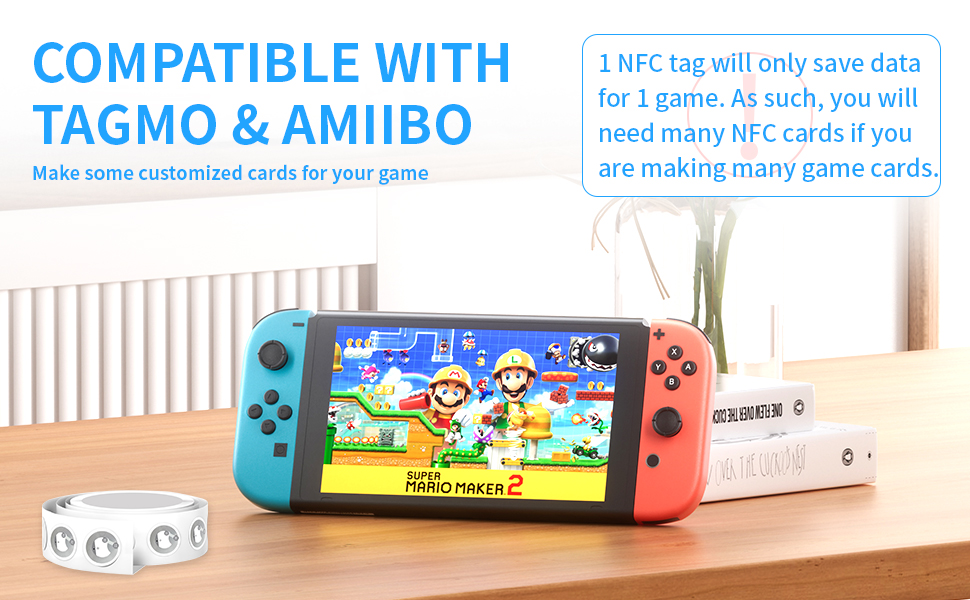COMPATIBLEWITH TAGMO&amp;amp;AMIIBO